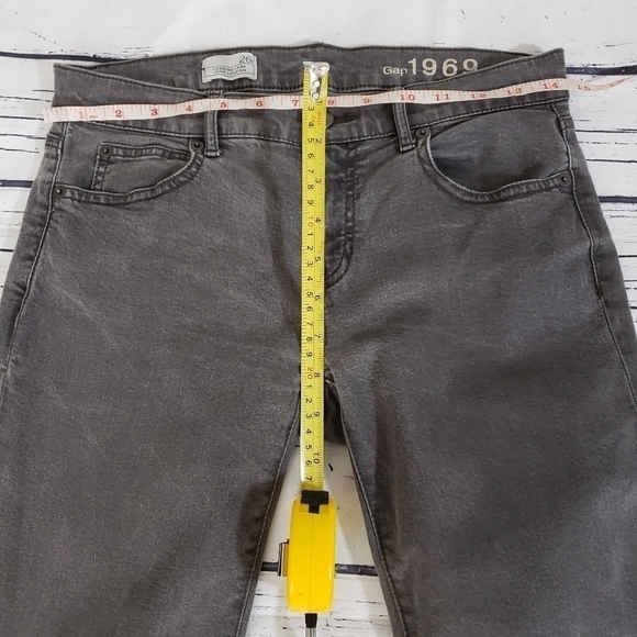 GAP 1969 Women Grey Jeans Leggings Size 26 - Picture 4 of 7